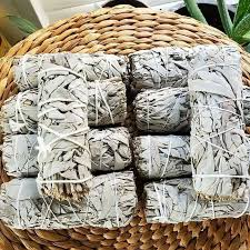 Sage helps clear away all negative energy , helps protect your space from unwanted energies!