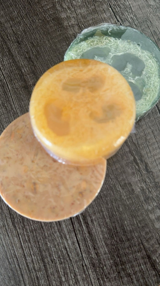 Exfoliating Loofah Soap Bar